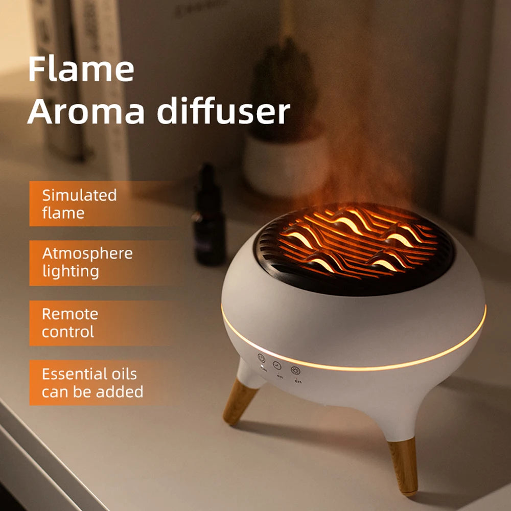 クラゲミスト加湿器、リモコン付き