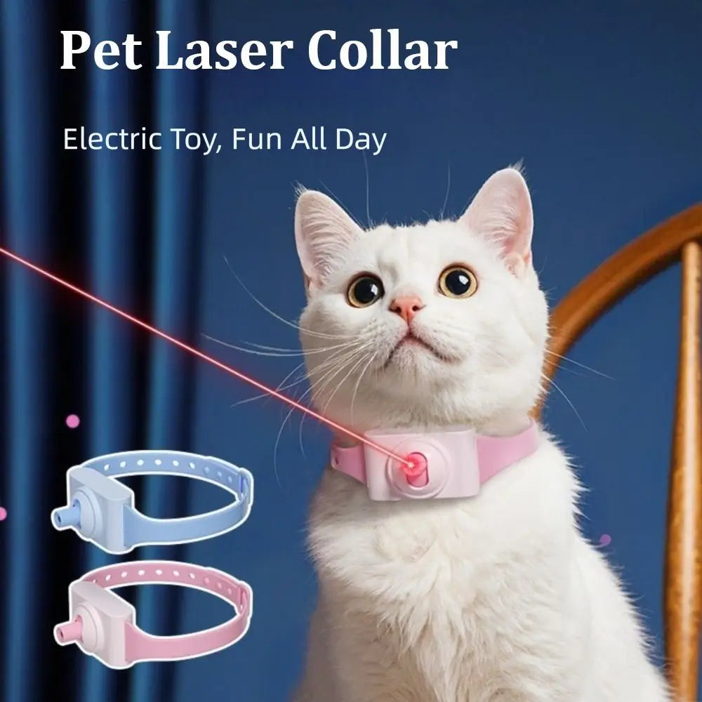 猫用首輪じゃらし、充電式発光玩具
